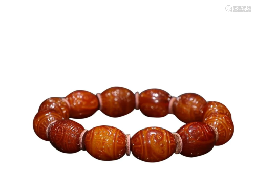 AMBER 'DRAGON' BRACELET