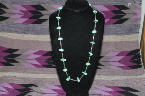 Old Pawn Melon Bead & 6mm beads & Chunky Turquoise