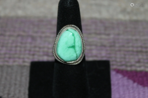 Zuni Turquoise Sterling Ring