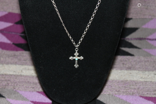 Vintage Tommy Singer Necklace & Cross