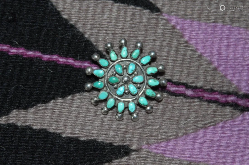 Navajo Heavy Sterling Twist Cuff Bracelet