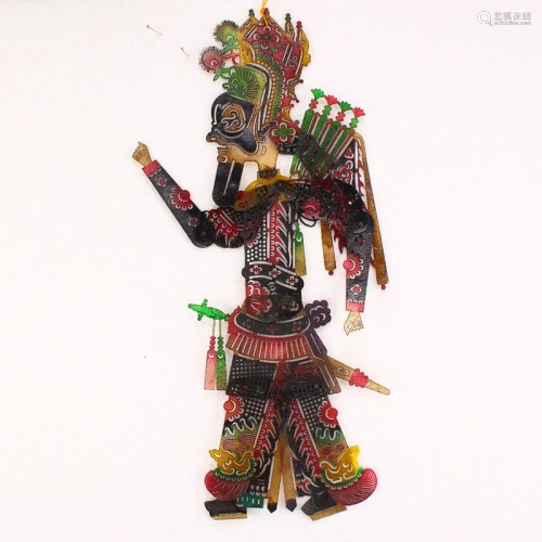 Folk Traditional Handicrafts - Shadow Play Figure