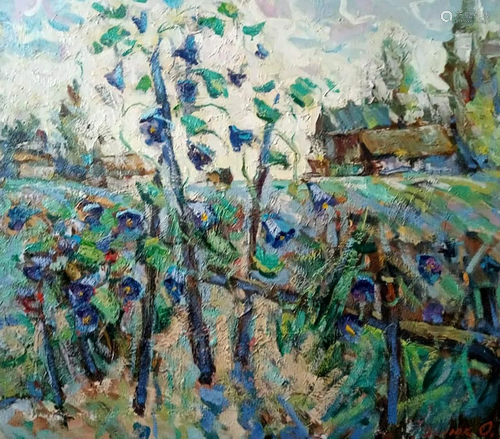 Oil painting Country life Kalenyuk Alex