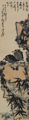 Chinese bird painting by Pan Tian Shou