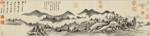 Ming dynasty landscape painting by Dong Qi Chang