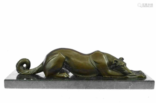 Whippet Greyhound Egyptian Guardian Dog Bronze