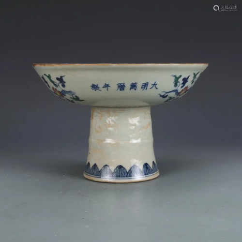 Ming dynasty colorful bowl
