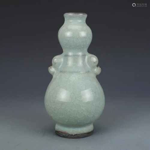 Song dynasty kiln gourd shaped bottle