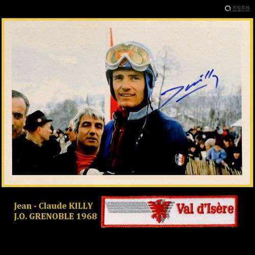 Jean-Claude KILLY. Photo couleur dédicacée par jean-Claude K...
