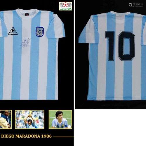 Diego MARADONA. Maillot 