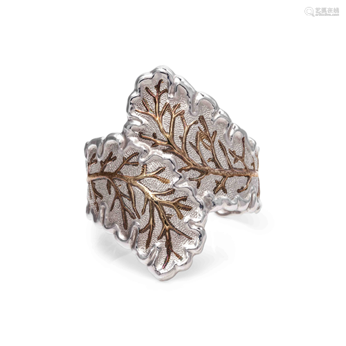 BUCCELLATI, STERLING SILVER CUFF BRACELET