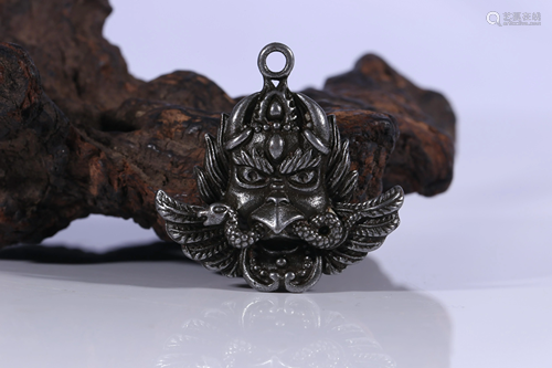 Tibet Cold Iron Garuda Amulet