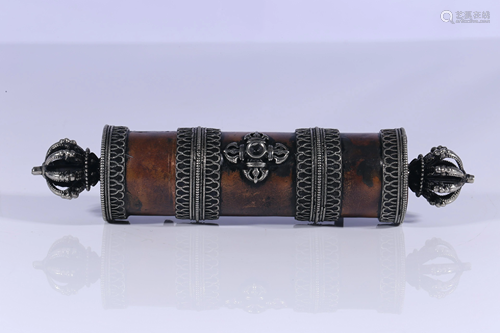 Tibet Sterling Silver, Lima Copper Portable Buddhist