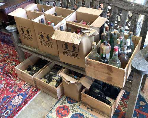 Eleven boxes of assorted wines, spirits and liqueurs