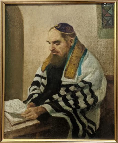 Alfred Aaron Wolmark (British, 1877-1961), Rabbi
