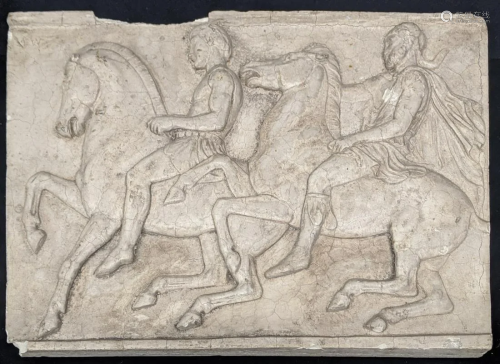 Parthenon frieze (Elgin Marbles), reconstituted marble,