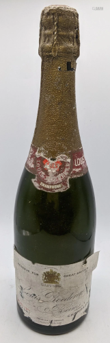 A Louis Roederer Vintage 1971 bottle of champagne