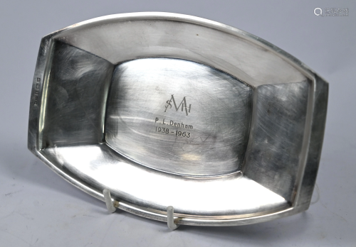 Silver trinket dish