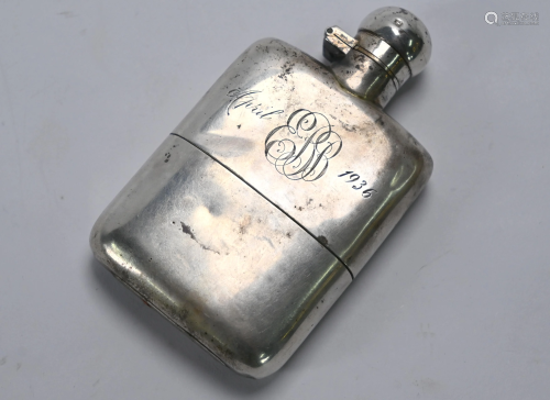 Silver hip-flask