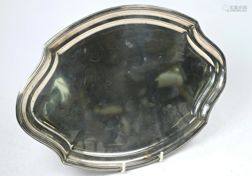 Silver trinket tray