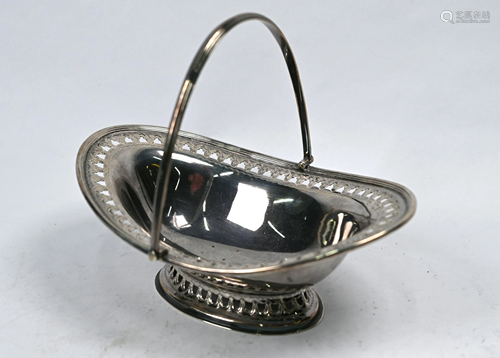 Adam Revival silver bonbon basket