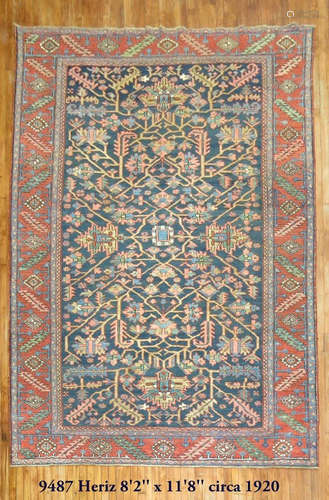 Blue Heriz Rug