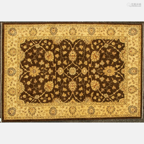 Pakistani Persian Tabriz Wool Rug