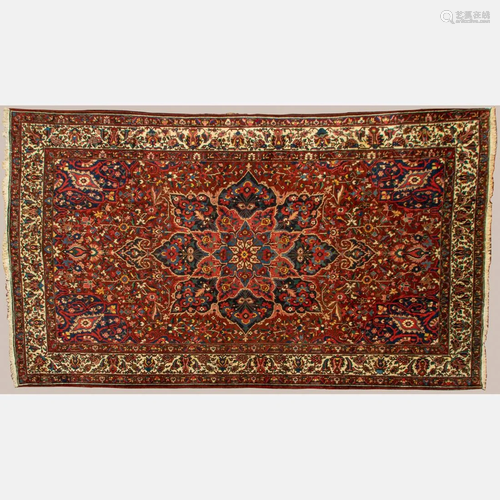 Persian Bakhtiari Wool Rug