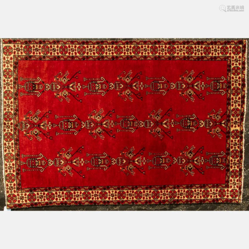 Persian Zanjan Wool Rug