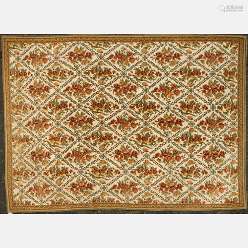 Sino French Savonnerie Wool Rug