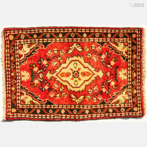 Persian Zanjan Wool Rug