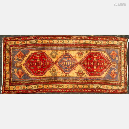 Persian Northwest Persian Pictorial Wide Runner