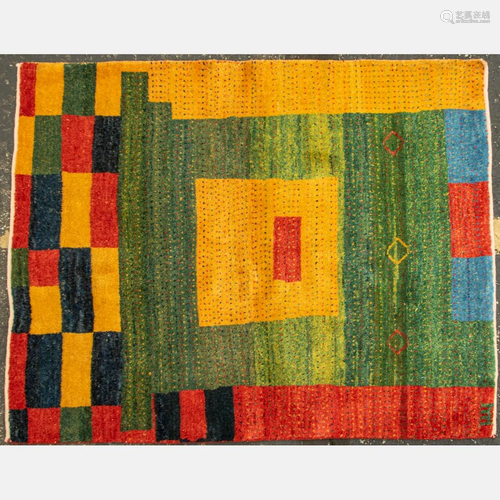 Persian Gabbeh Wool Rug