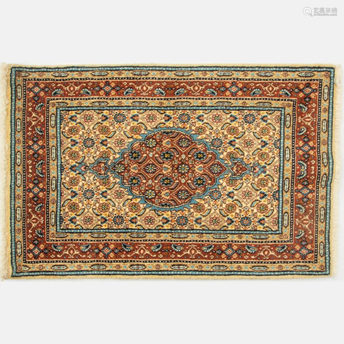 Persian Mono Khorasan Wool Rug