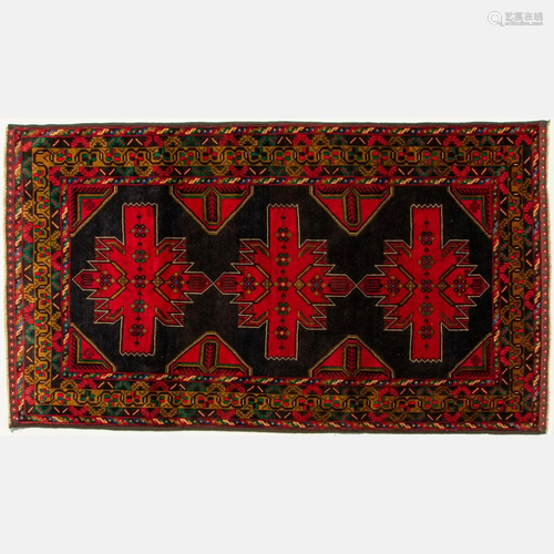 Persian Balough Wool Rug,