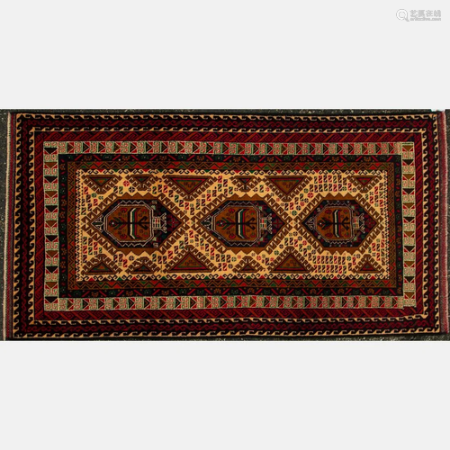 Persian Birjand Khorasan Wool Rug