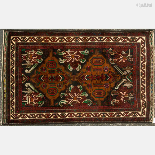 Persian Balouch Wool Rug