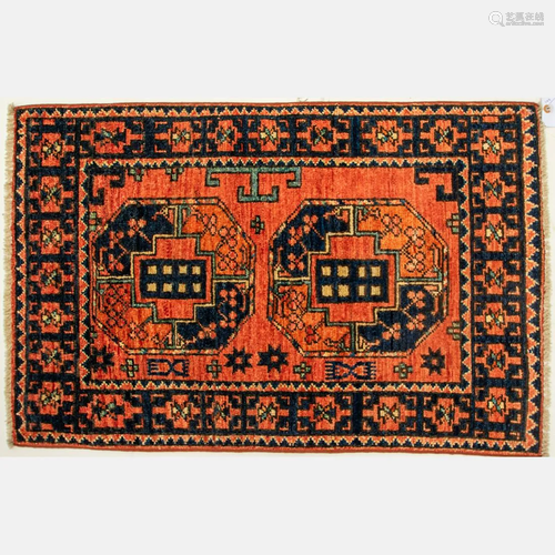 Afghani Turkoman Wool Rug