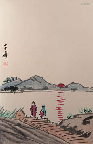 chinese feng zikai's painting