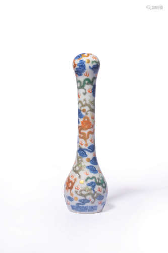 chinese wucai porcelain imperial brush