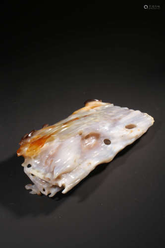 chinese agate incense pot