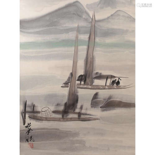 chinese lin fengmian's painting