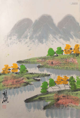 chinese lin fengmian's painting