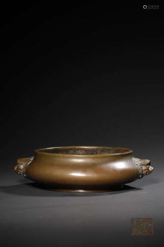 chinese bronze incense burner