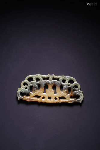 chinese dragon-shaped pei pendant