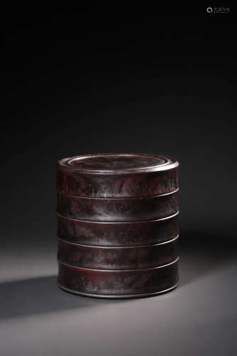 chinese red sandalwood tea can