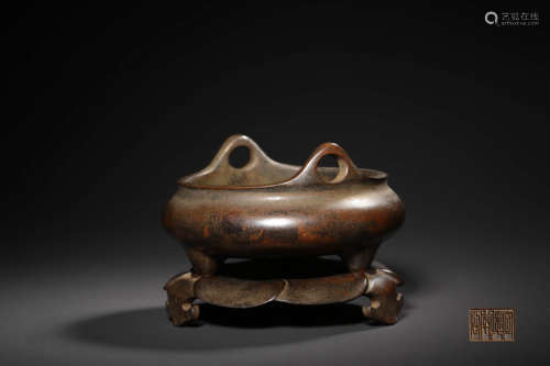 chinese bronze incense burner