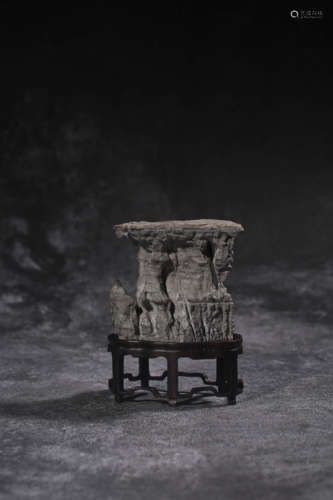 chinese lingbi stone rockery ornament