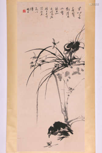 Flowers and Birds by Pan Tianshou