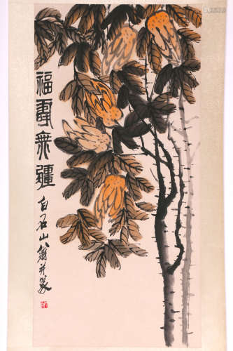 Painting by Qi Baishi